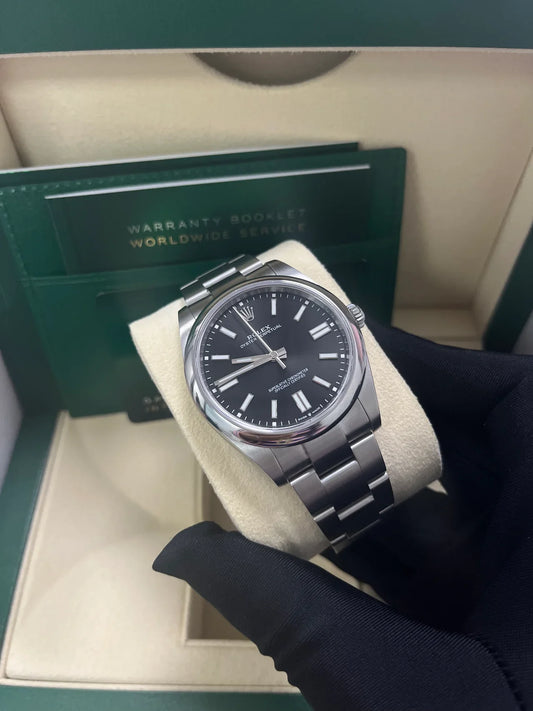 Oyster Perpetual 41 mm Nero