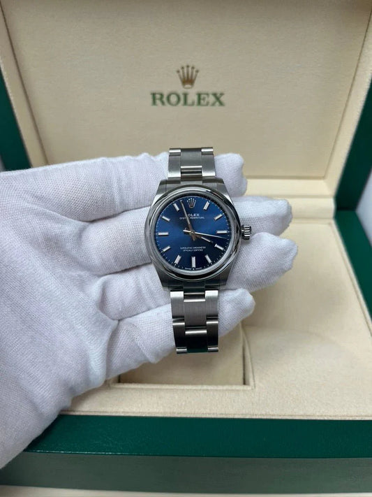 Oyster Perpetual 31 mm Blu